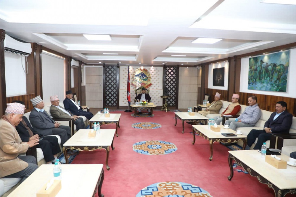 आइतबार पुन: बस्ने गरि सकियो सत्तारुढ गठबन्धनको बैठक