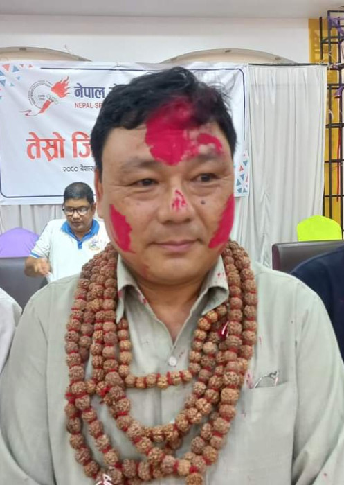 खेलकुद पत्रकार मञ्च झापाको अध्यक्षमा मुखिया