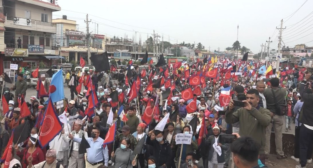 आन्दोलनरत पक्षलाई वार्तामा बोलाउन कांग्रेसको माग