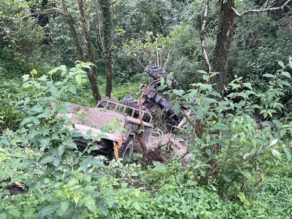 देउमाईमा ट्याक्टर दुर्घटना हुँदा एक जनाको मृत्यु