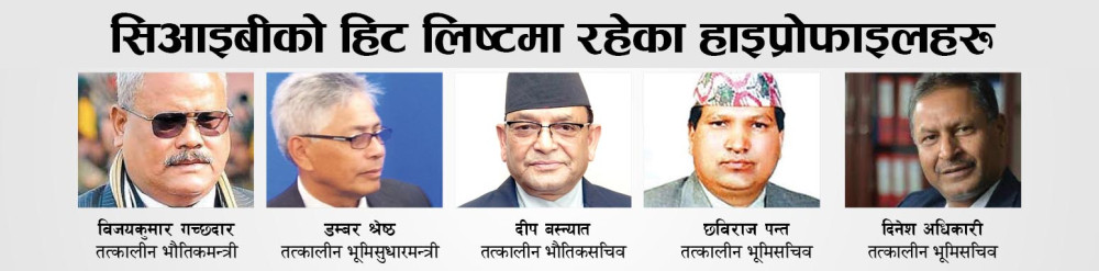 भ्रष्टाचारीविरुद्ध निर्मम बन्दै सरकार, ललिता निवास प्रकरणमा संलग्न विजय गच्छधारसहित हाइ प्रोफाइललाई पक्राउ गर्ने तयारी