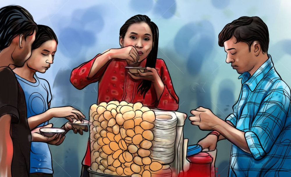 खुला रुपमा बिक्री हुने चटपटे–पानीपुरी बन्द गर्ने काठमाण्डौ महानगरको तयारी