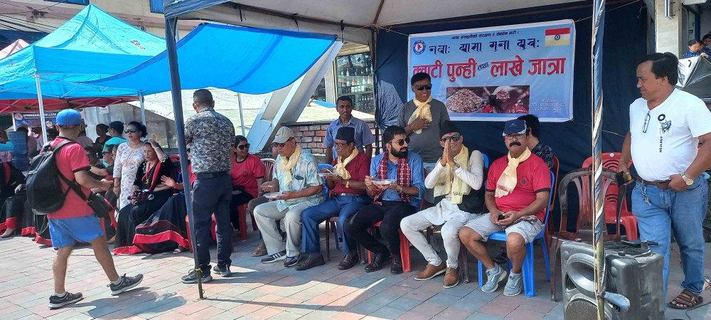 बिर्तामोडमा क्वाटी पुन्ही तथा लाखे जात्रा