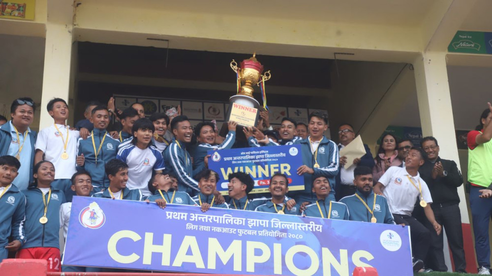 अर्जुनधारा बन्यो तीन लाख नगद पुरस्कारको लिग विजेता