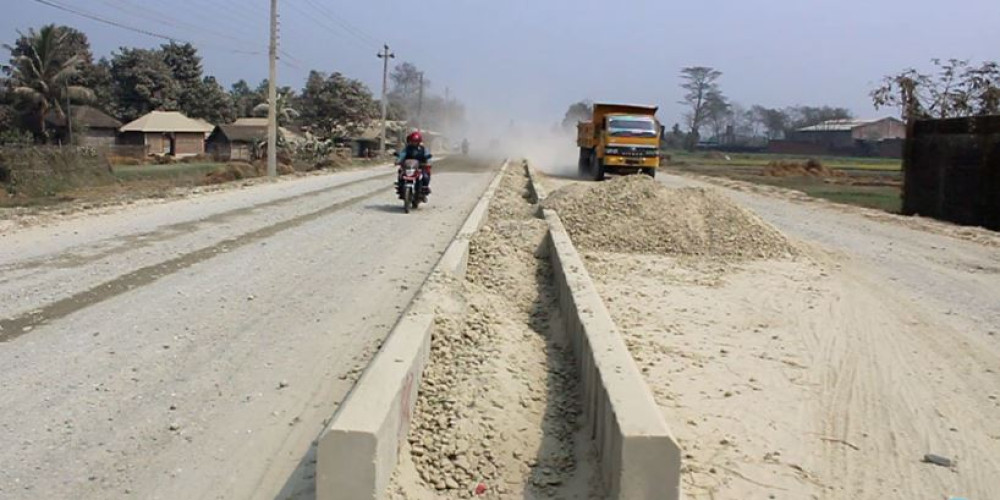प्रदेश गौरवकासहित आठवटा आयोजना ८ महिनादेखि ठप्प