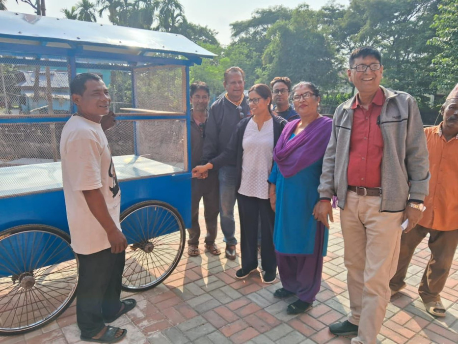 बिर्तामोड १ ले दियो ठेला