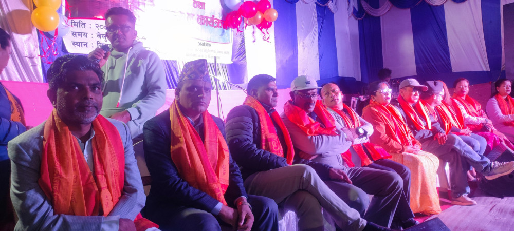 विराटपोखरीमा सन्ध्याकालीन भजन तथा सम्मान आयोजना