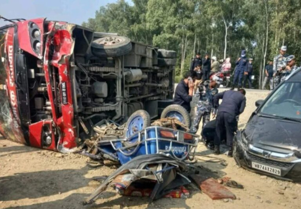 कमल दुर्घटनामा घाइते सिटी चालकको मृत्यु