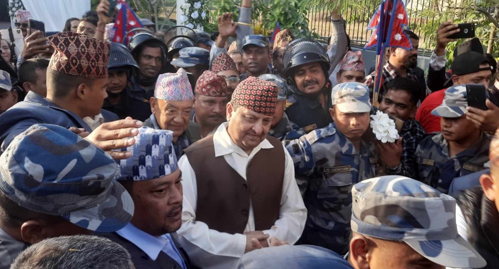 पूर्व राजा ज्ञानेन्द्र आइतबार झापा आउँदै