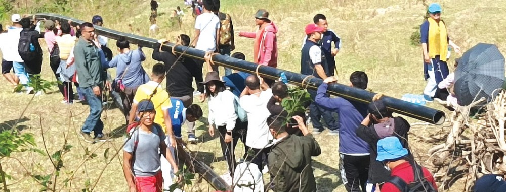 धरानमा श्रमदानको क्रममा लडेर घाइते भएका राईको मृत्यु