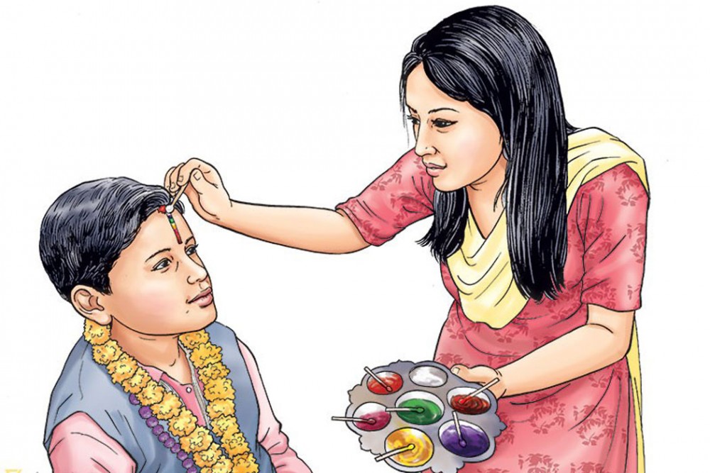 आज भाइटीका, कता फर्किएर टीका लगाउनु उत्तम ?