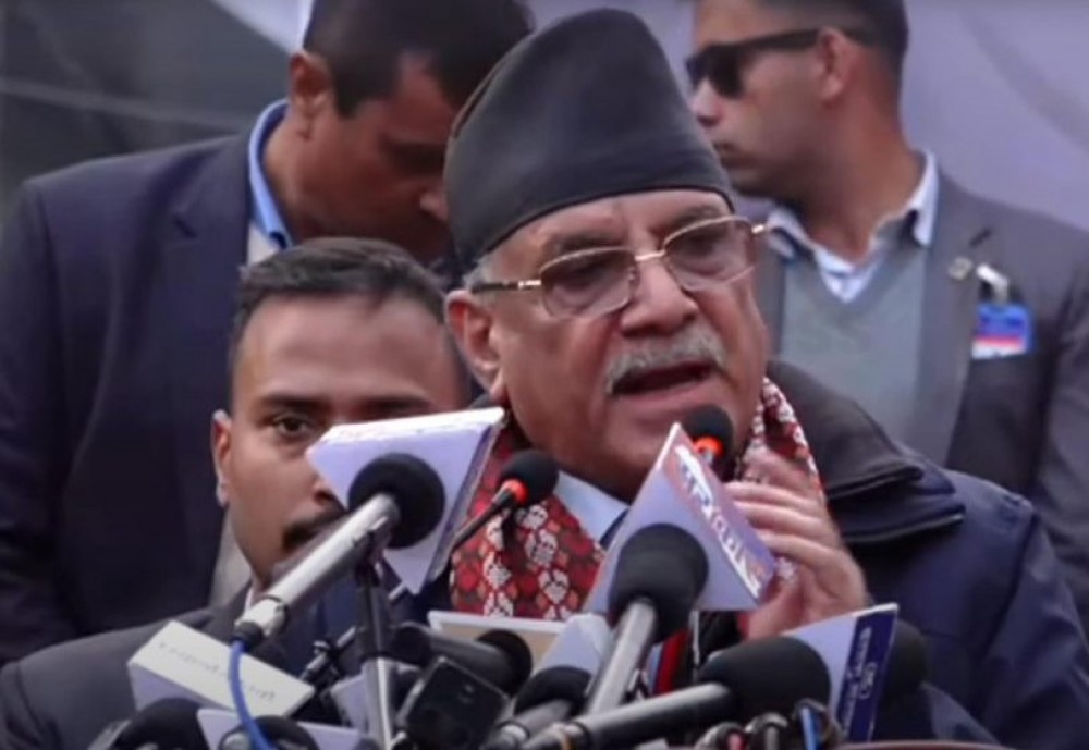 सच्चिनुको विकल्प नभएको प्रचण्डको भनाई