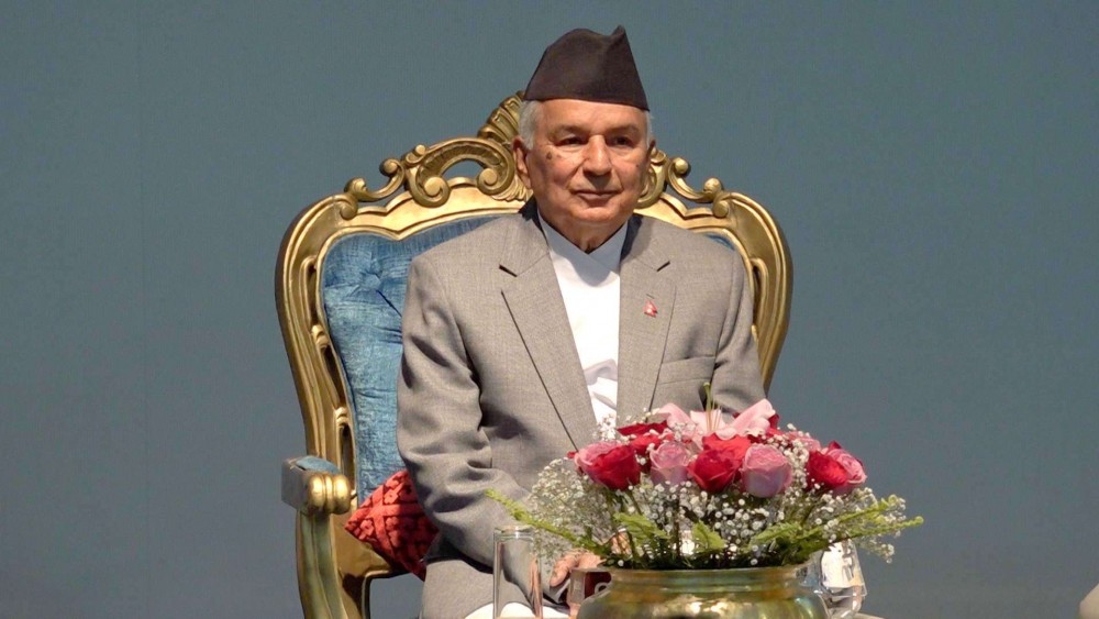 राष्ट्रपति पौडेल आज स्वदेश फर्कँदै