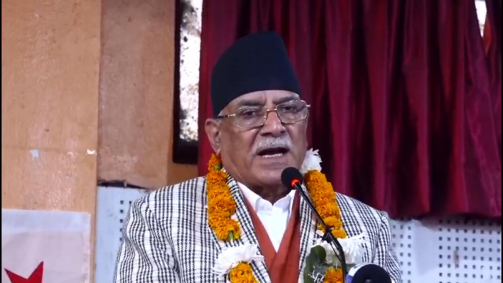 देश निर्वाचनमय भइसक्यो संसद पुनःस्थापनाको सम्भावना छैन : प्रचण्ड