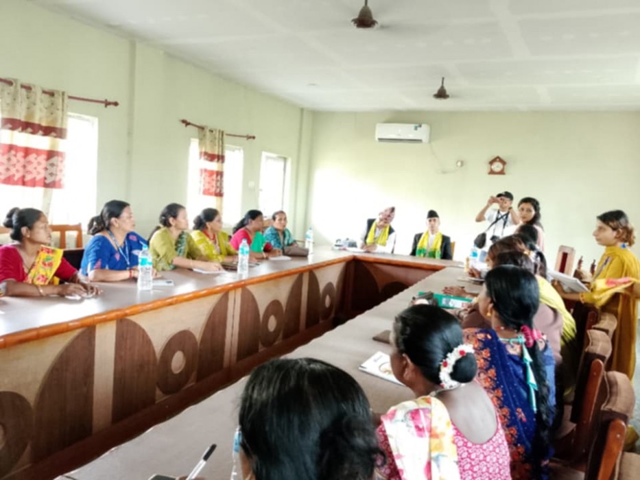 न्यायाधीश र सेवाग्राहीबिच भेट्घाट