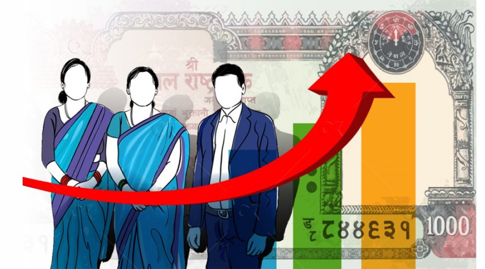 कर्मचारीको तलब बढाउने तयारी, न्यूनतम ३५ हजार बनाइने